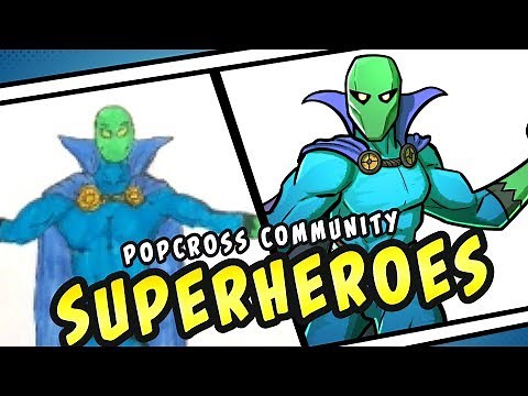 ARTIST REDRAWS 12 SUBSCRIBER SUPERHEROES - Heroes of the PopCross Community