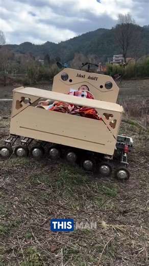 5.7K views · 36 reactions | Smart Transporting Bed ️ A revolutionary invention that combines comfort and mobility! This innovative smart bed transforms into a moving vehicle, allowing effortless travel while lying down. Perfect for tech lovers and futuristic dreamers, it blends engineering brilliance with luxury convenience. Credits: jqsg9994 /YT, jqsg999 /IG #SmartTech #Innovation #Gadget #bed #smartbed | Lovely Madiaa | Facebook