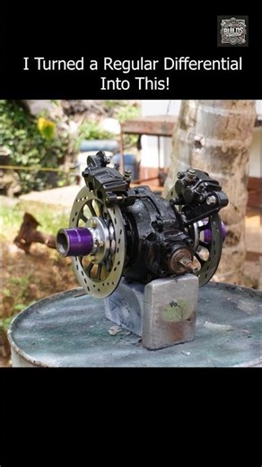 I Modified a Differential to Fit CV Axles & Dual Disc Brakes! 🔥 Mini Buggy Build