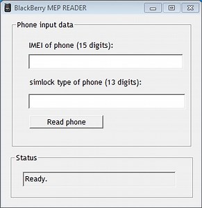 How to Read the MEP of BlackBerry Cell Phone by Cable