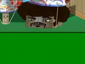 Boxy at Meatwads Birthday