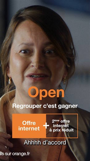 Client internet Orange 😉 Avec Open, ajoutez une 2e offre internet à prix réduit pour votre résidence secondaire ou pour un proche 🏡🧡 Et toujours avec la qualité Orange 👉 https://oran.ge/3HXMwn0 | Orange