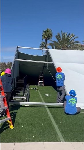 Go behind the scenes with Bright Event Rentals #event #eventplanner #party #venue