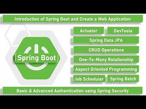 Spring Boot Tutorials | Full Course | Spring Boot and RESTful Web Service Tutorial | Mighty Java