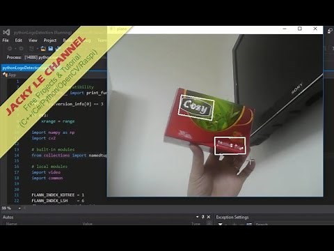 Logo recognition, object detection (use ORB & FLANN based Matche) - OpenCV for Python Tutorial 9