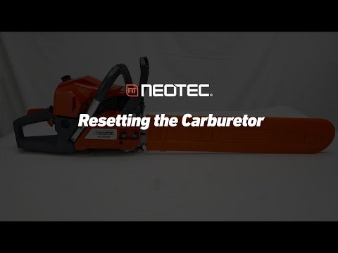 Neotec Chiansaw NCS6800 Carburetor Setting