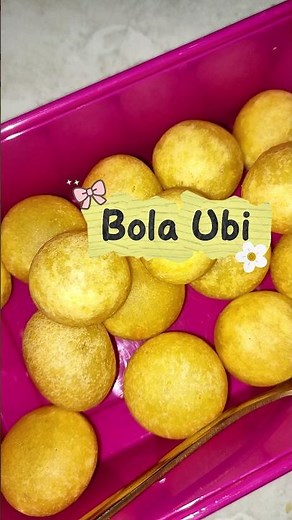 Resep Bola Ubi 🤤#resepkakros #resepbolaubikakros