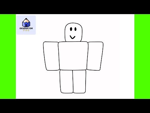 How To Draw A ROBLOX SKIN | Easy Step-by-Step Tutorial for Beginners