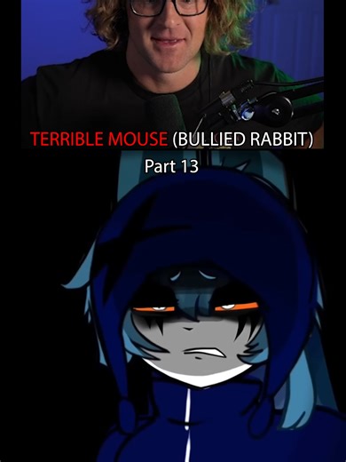 BULLIED RABBIT Part 13 | Terrible Mouse . . . #analoghorror #disturbing #creepy #scary #horror #scaryvideos #horrorvideos #horrortok #terriblemouse #fyp #trending #bulliedrabbit