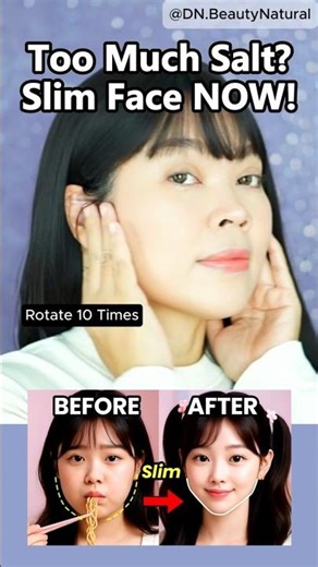 Salty Food Face? 😭 De-Puff FAST in 5 Simple Moves