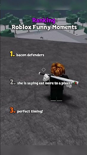 Ranking TOP 3 Funniest Moments in Roblox! 💀 #roblox