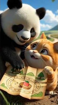 ПАНДА, НУ КАК ТАК?! 🐼 Бултых в воду! Смешной мультик
