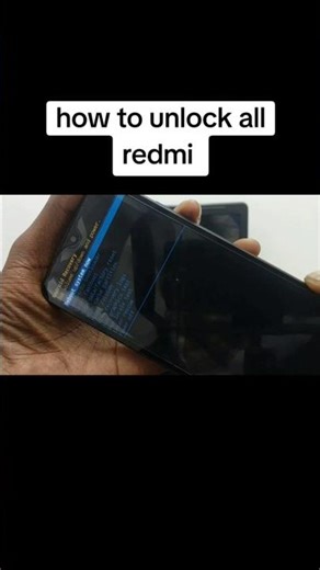 how to unlock all redmi phones #smartphone #desbloqueio #hardreset