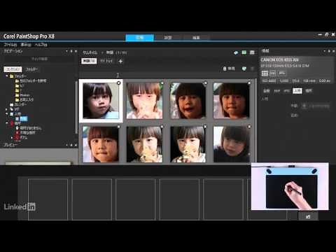 PaintShop Pro X8入門：画像の情報の確認と編集｜lynda.com 日本版