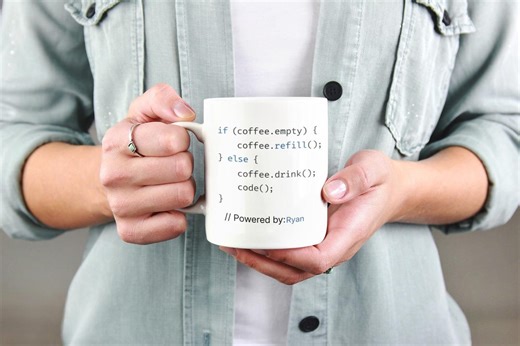 Funny Coding Coffee Mug, If Coffee Empty Refill, Programmer Coffee Mug, Personalized Developer Mug, Gift for Programmers - Etsy