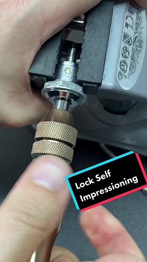 Unlocking Tubular Locks with Self-Impressioning Tools