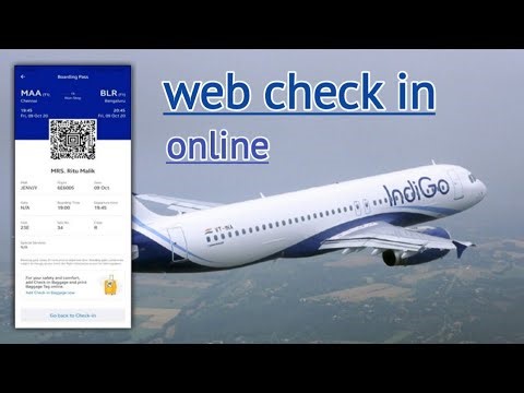 indigo web check in online | Online indigo Boarding Pass Kaise Nikale