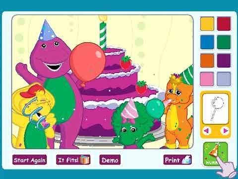 TDW2000 Gameplays: Barney And Friends - Barney Happy Happy Birthday (May 1, 2022)