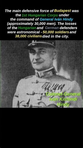 The dark truth about the Battle of Budapest #history #ww2 #didyouknow