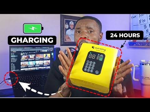 New Sun King Solar HomePlus Max For Laptop Charging FULL REVIEW | Solar Laptop Power Bank