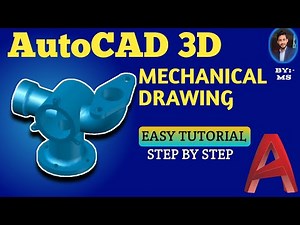 AutoCAD 3D Modeling Tutorial (Beginner to Advanced) | Mechanical Drawing Full Guide 2025 #autocad