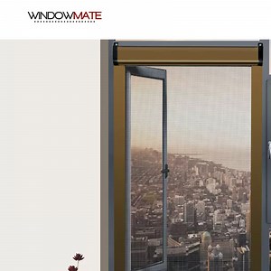 [Hot Item] Retractable Aluminum Alloy Frame Insect Mosquito Screens Sliding Fiberglass Mesh Windows