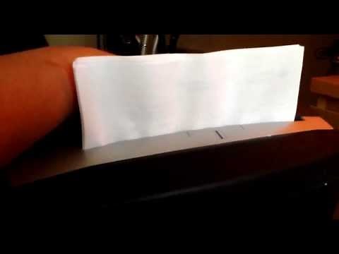 Omnitech 10 Sheet Cross-Cut Shredder using 11 sheets. Jammed.