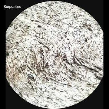 Serpentine tutorial Optical mineralogy