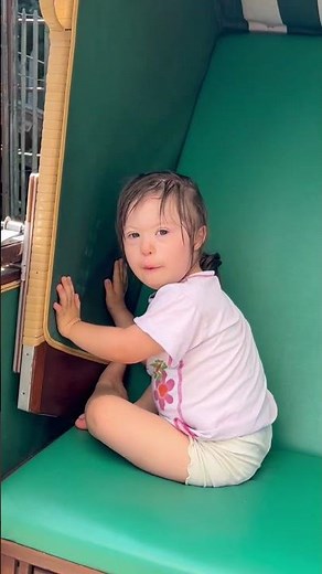 My sister with Down syndrome is sulking 😂😂 !! #shorts