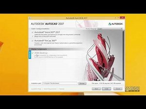 تحميل تثبيت AutoCAD 2017 Installation