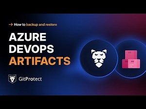 How to back up and restore Azure DevOps Artifacts