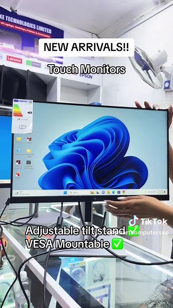 HP E24t G4 FHD Touch Monitor - 24 Inches Frameless, Full HD Resolution