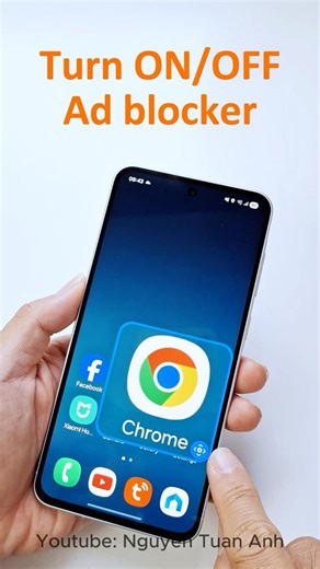 How to turn On/Off ad blocker on chrome android