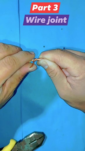 8.6K views · 146 reactions | Part 3 Wire joints connection #electricalwiringtutorial #viralreels #fbreels #reelsvideo #knowledgel #everyone | Electrical Tutorial | Facebook