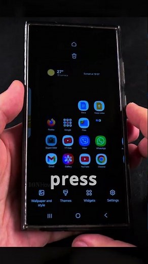 Samsung Turn Off Auto Rotate Home Screen Icons Stop Landscape Mode part 2