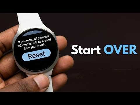 2 Ways to Reset Galaxy Watch 8: Step-by-Step Guide