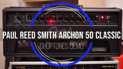 1K views · 12 reactions | The PRS Archon 50 Classic is a two-channel, 50-watt all-tube amp head tailored for players seeking both clean clarity and high-gain punch. Its clean channel delivers articulate, high-headroom tones, while the lead channel offers saturated distortion with tight low-end and smooth harmonic richness Let's hear it! Enjoy! | Choptones | Facebook