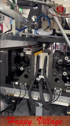 Injection molding machine heats plastic pellets, instantly forming bottles of various sizes