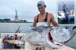 Shocked NYC fishermen are catching ‘monster’ 600-pound tunas