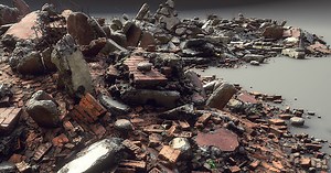 Rubble and Debris - Modular 3D Set