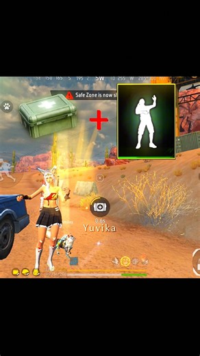 Medikit + Emote Trick! ☠️😱 #shorts #freefire #emote