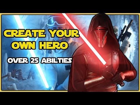 MAKE YOUR OWN NEW HERO! - STAR WARS Battlefront 2 Mods Showcase
