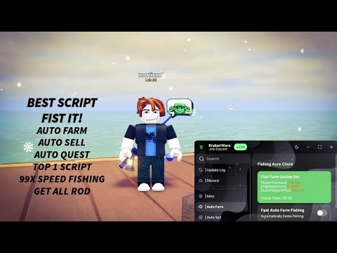 Fish It SCRIPT Hack Gui - Instant Catch, Auto Farm, 999X SPEED FISHING, Dupe Items & More! *NO KEY*
