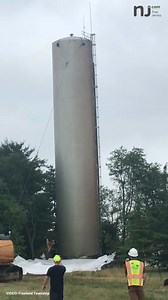7.3K views · 41 reactions | Farewell, old N.J. water tower. Thanks for everything. l.nj.com/vA8fgw | NJ.com | Facebook