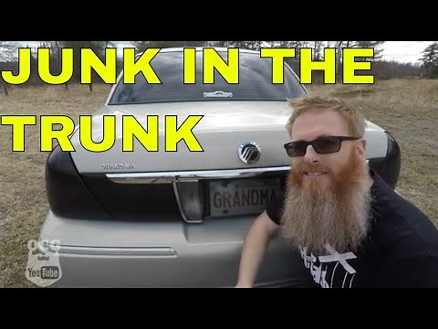 2004 MERCURY GRAND MARQUIS TRUNK REVIEW