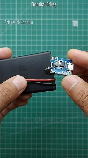 Simple Mobile Battery Charger | tp4056 lithium cell charger module | 3.7 v charging module |