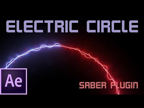 Looping Electric Circle - After Effects Tutorial