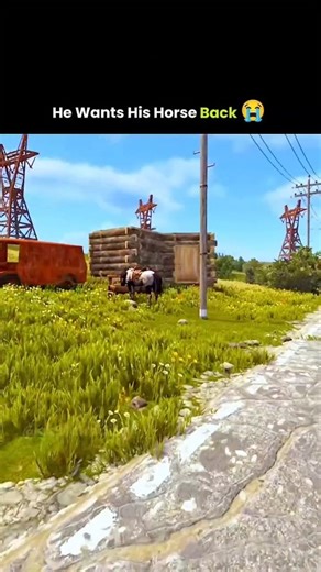 Explainiosity on Instagram: "The post features a funny 31-second Rust gameplay moment driven by pure chaos and player emotion. One player realizes his horse is missing and instantly goes into rage mode, shouting “He wants his horse back” followed by a loud “Blyaaaat,” making the moment feel raw and unscripted. The scene reflects how even small losses in Rust can turn into full-scale drama. The tension escalates when it becomes clear another player has stolen the horse. What starts as a simple th
