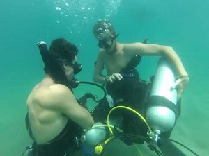 Divemaster Equipment Exchange Test - Andrew & Ludo