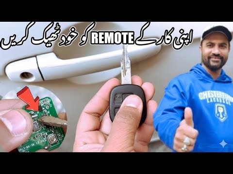 Repair Car Remote Control Key | Faw V2 | Car remote key Programming | Replace Car key Battery